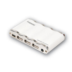 ADDON TECHNOLOGY 7 Port USB 2.0 Hub with UK Power Supply ADDUH070P Preview