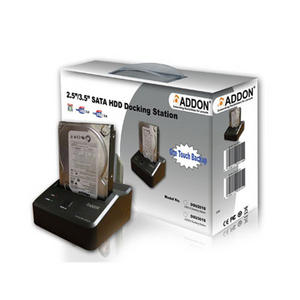 ADDON TECHNOLOGY 2.5/3.5 USB 2.0 HDD Docking Station DSU201S Preview
