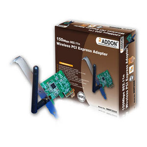 ADDON TECHNOLOGY 11N 150Mbps Wireless PCIe Adapter NWP200E Preview