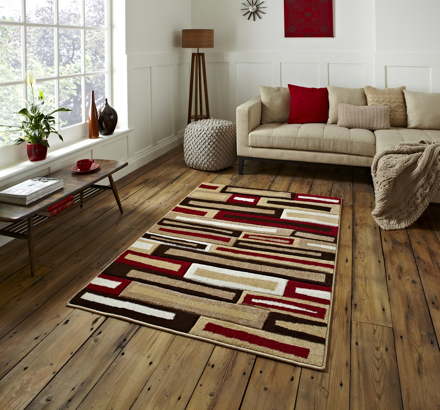 Stylish Modern Matrix Brick Effect Rug Machine Made Contemporary - Stylishmodernmatrixbrickeffectrugmachinemade stylish modern matrix brick effect rug machine made contemporary - stylishmodernmatrixbrickeffectrugmachinemade