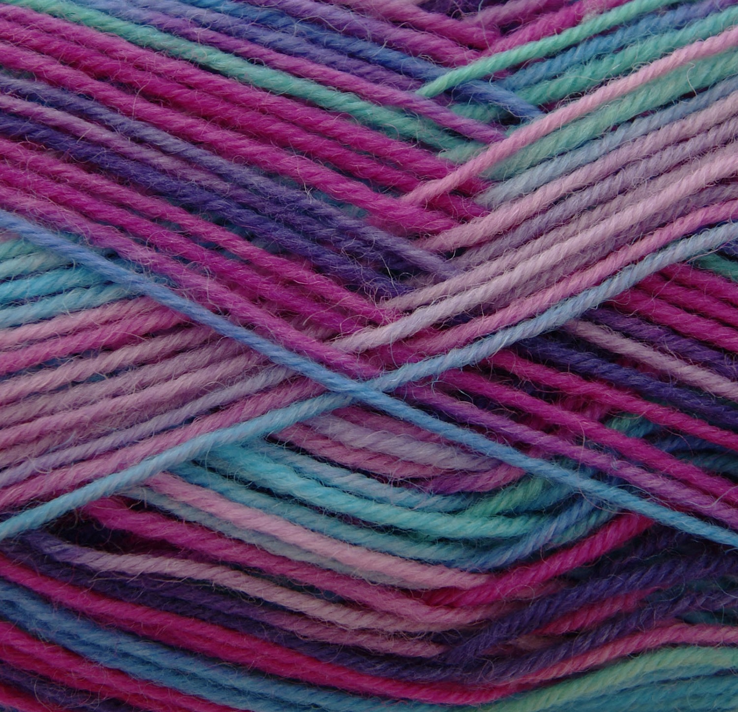King Cole Superwash & Nylon Yarn Bright Zig Zag 4 Ply Knitting Wool