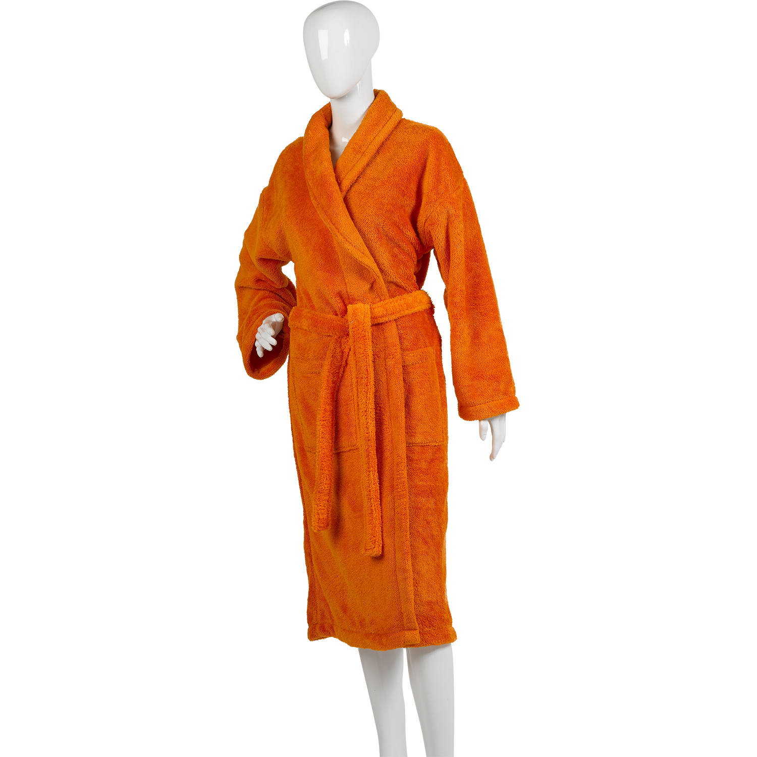 orange womens robe