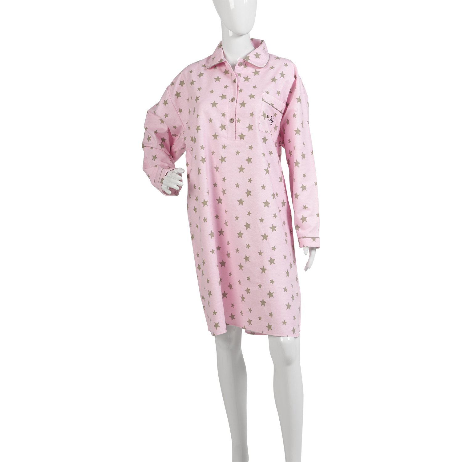 brushed cotton nightshirt womens