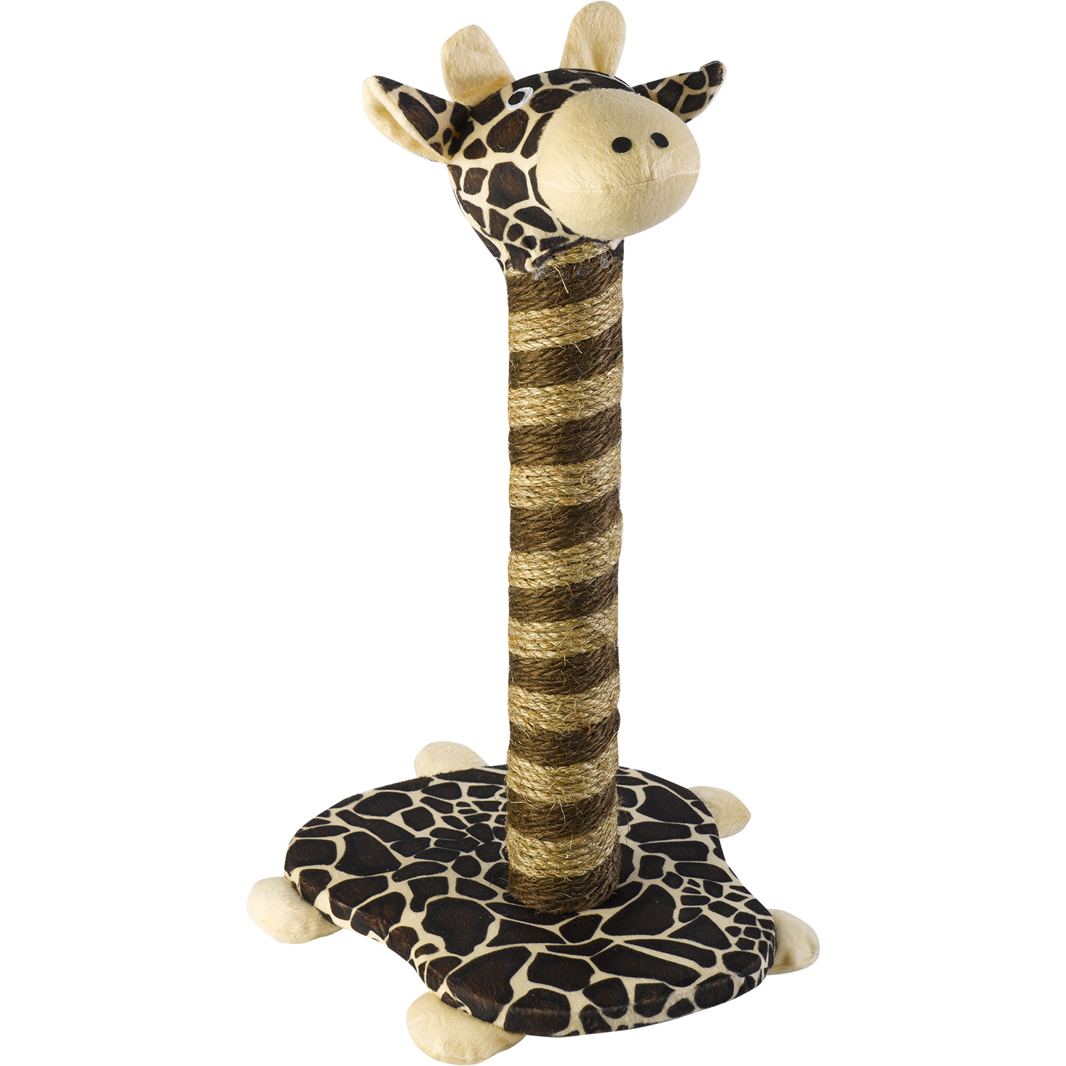 Cat Kitten Giraffe Scratch Post Petface Natural Sisal Rope Fun