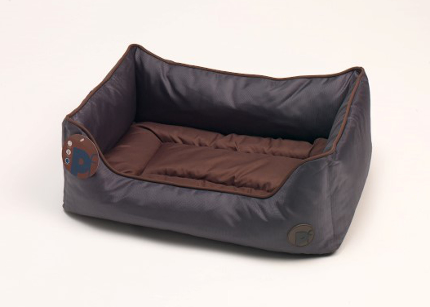 Oval Square Petface Waterproof Dog Puppy Bed Luxury Bedding Reversible