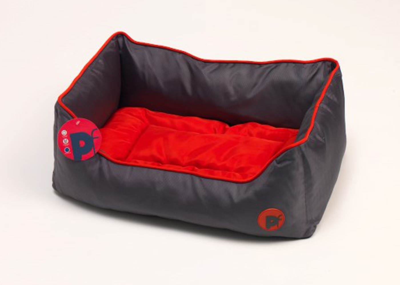 Oval Square Petface Waterproof Dog Puppy Bed Luxury Bedding Reversible