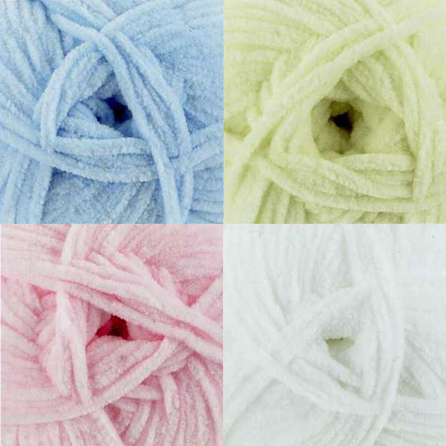 Flutterby Chunky Super Soft Polyester Knitting Wool 100g Ball James