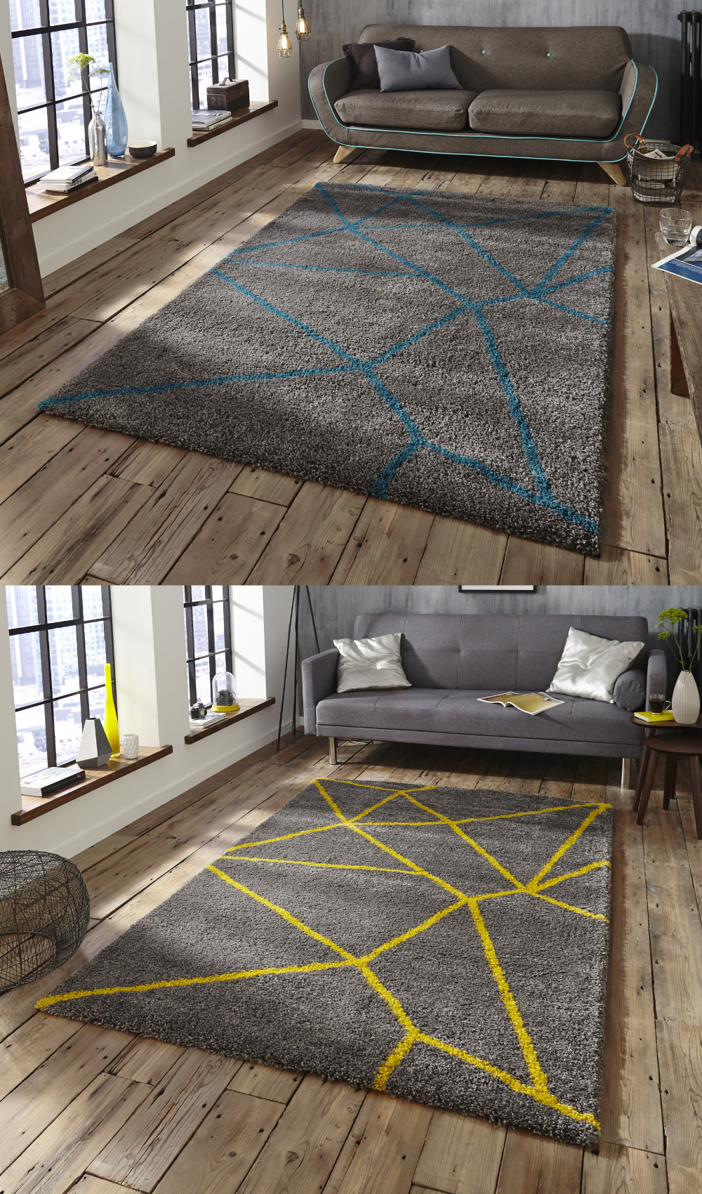 Royal Nomadic Geometric Design Rug (Various Sizes & Colours) Classic