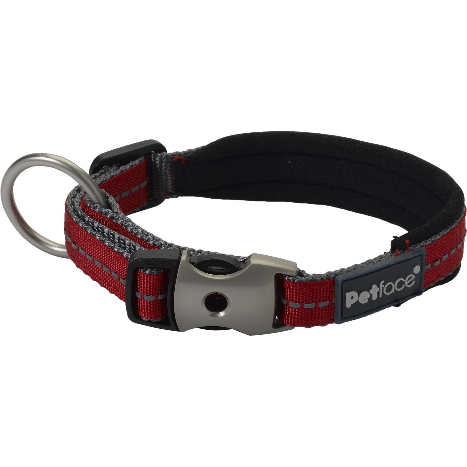 Petface Signature Dog Puppy Adjustable Nylon Collar Neoprene Comfort