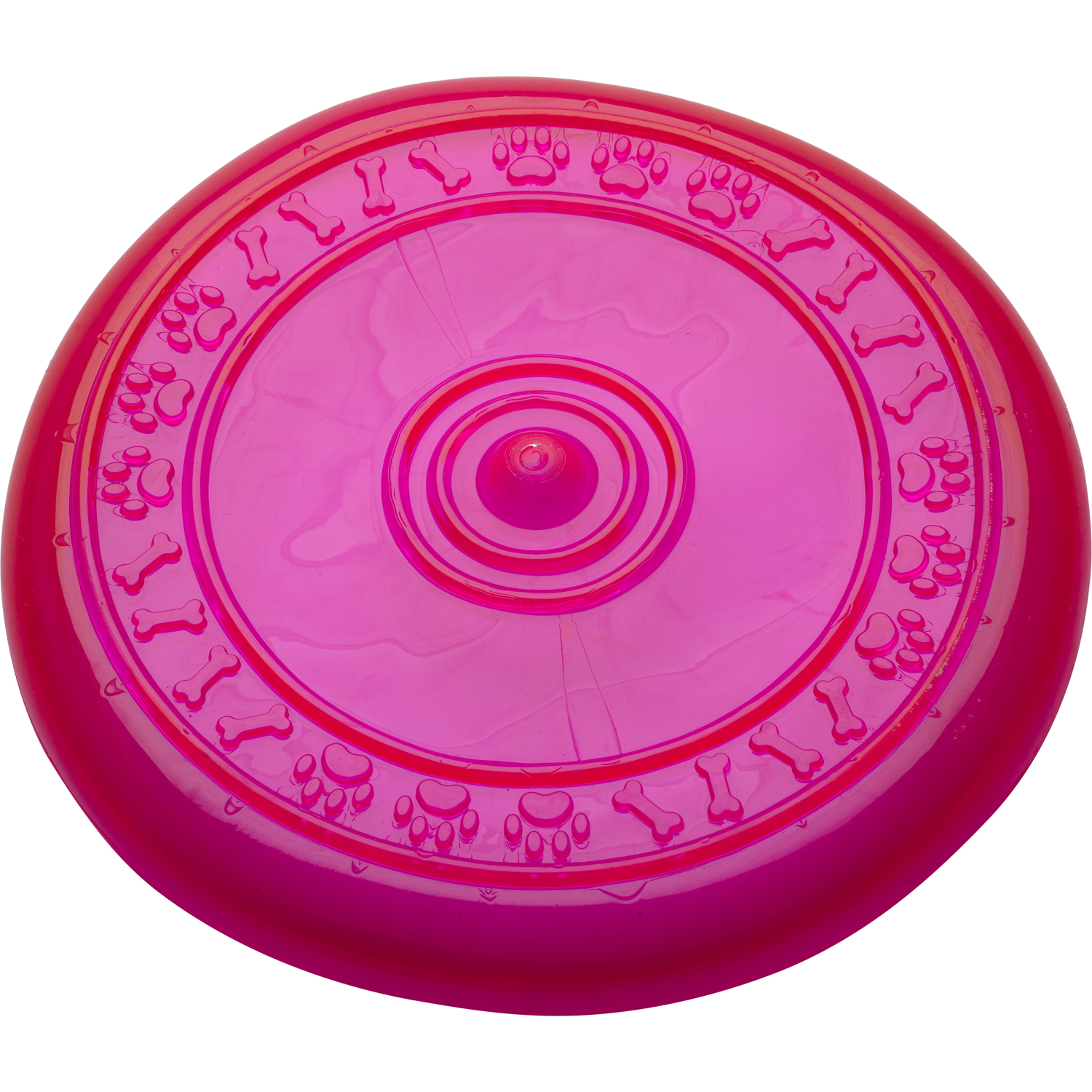 dog rubber frisbee