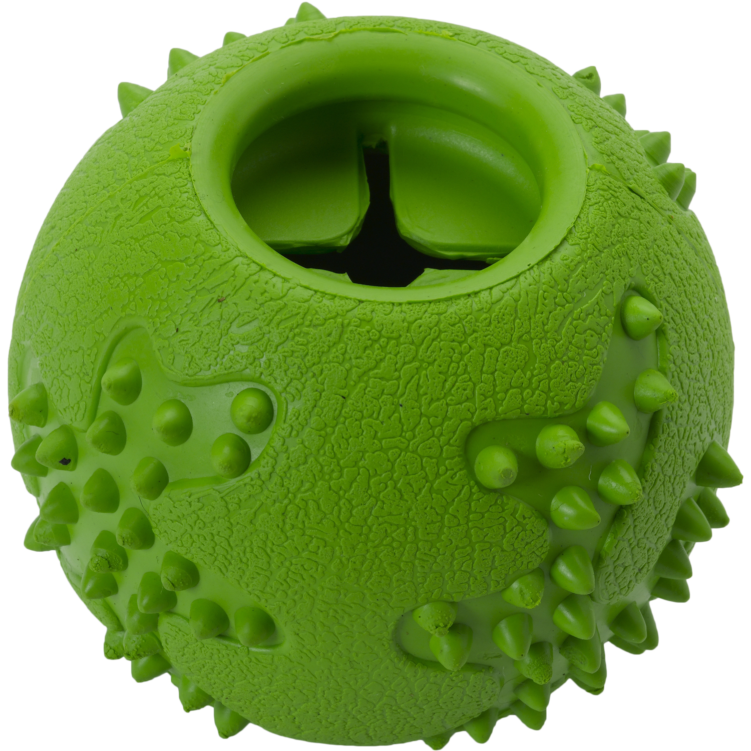 Toyz Chewable Rubber Treat Dispenser Ball Puppy Dog Chew Toy Veggie