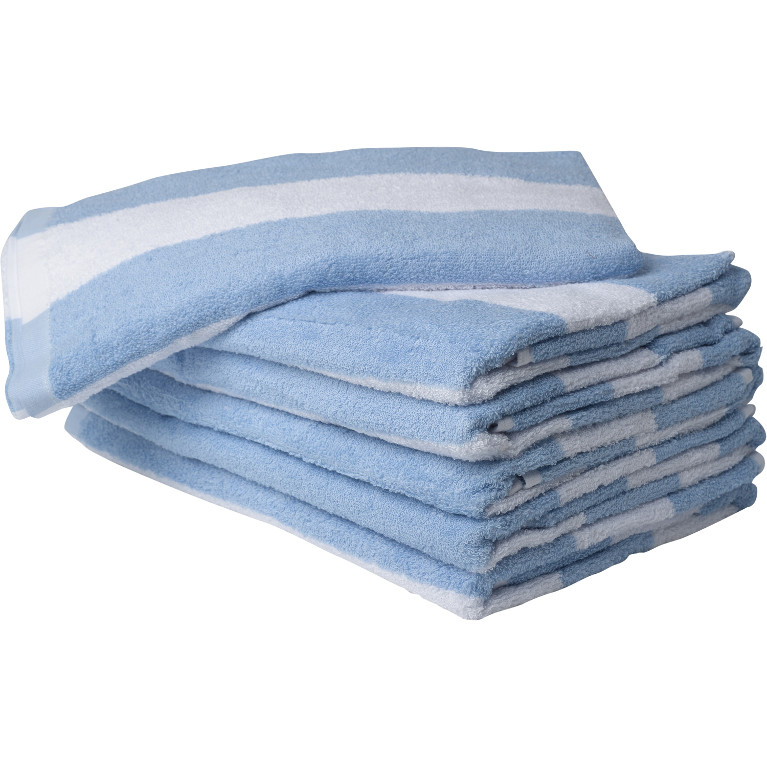 100 Cotton Pool Towels Chlorine Resistant Striped Holiday Beach Bath Health Spa eBay
