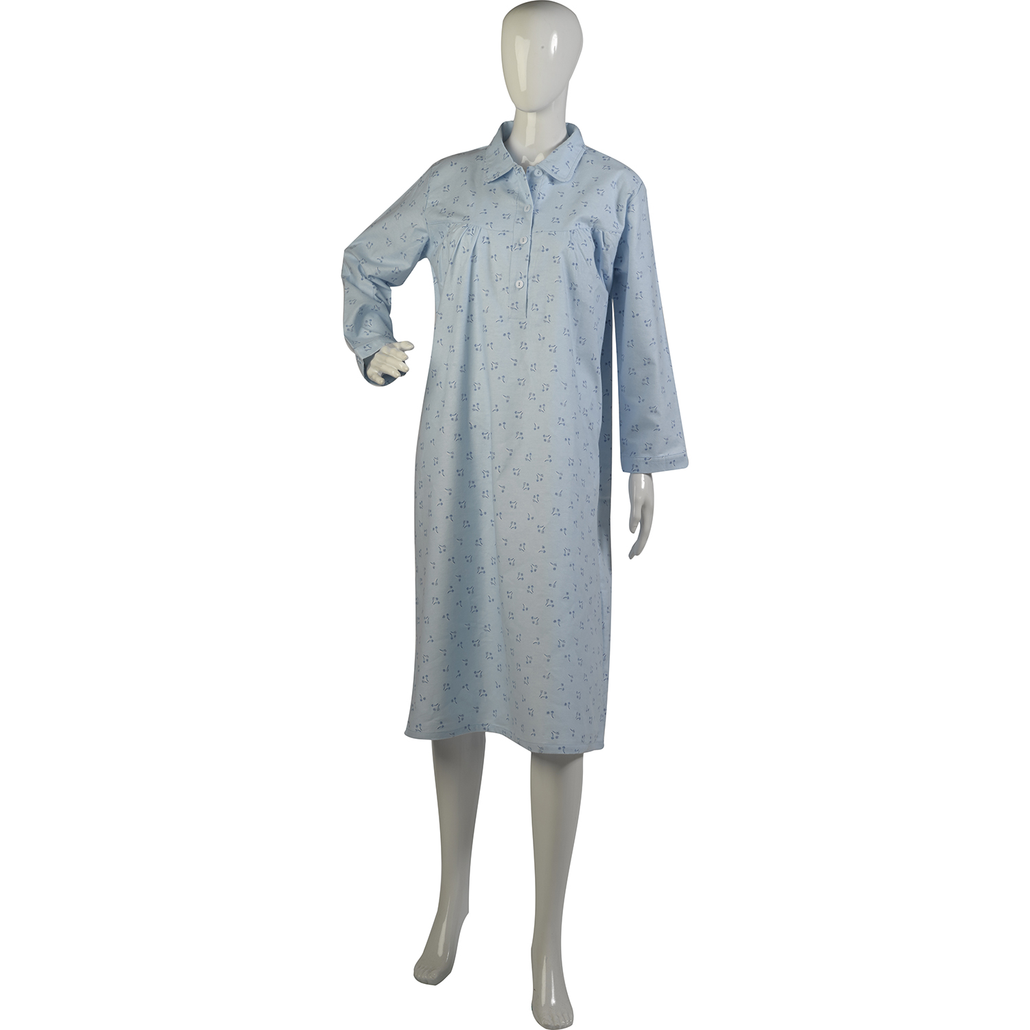 Long brushed cotton night dress Long brushed cotton night dress