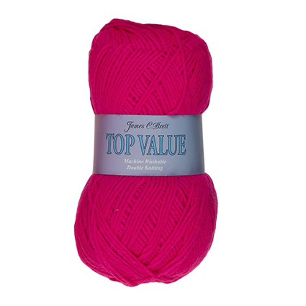 James Brett Top Value DK Machine Washable Yarn 100 Acrylic Double