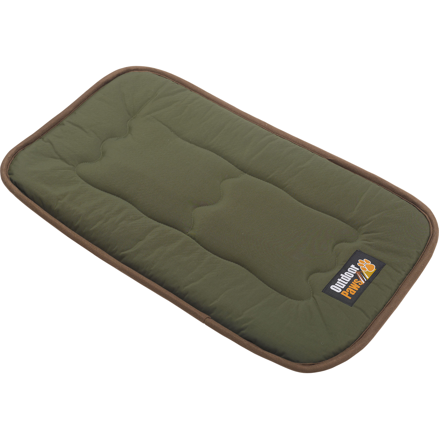 Outdoor Paws Teflon Coated Crate Mattress Dog Puppy Kennel Bedding Pet