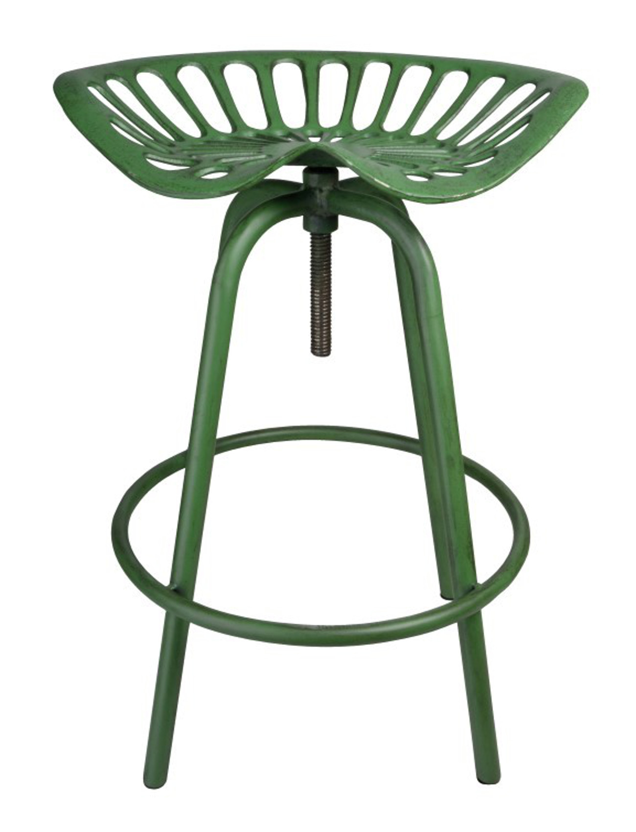 Rustic Style Adjule Height Tractor Seat Vintage Swivel Chair Bar Picture 4 Of 6