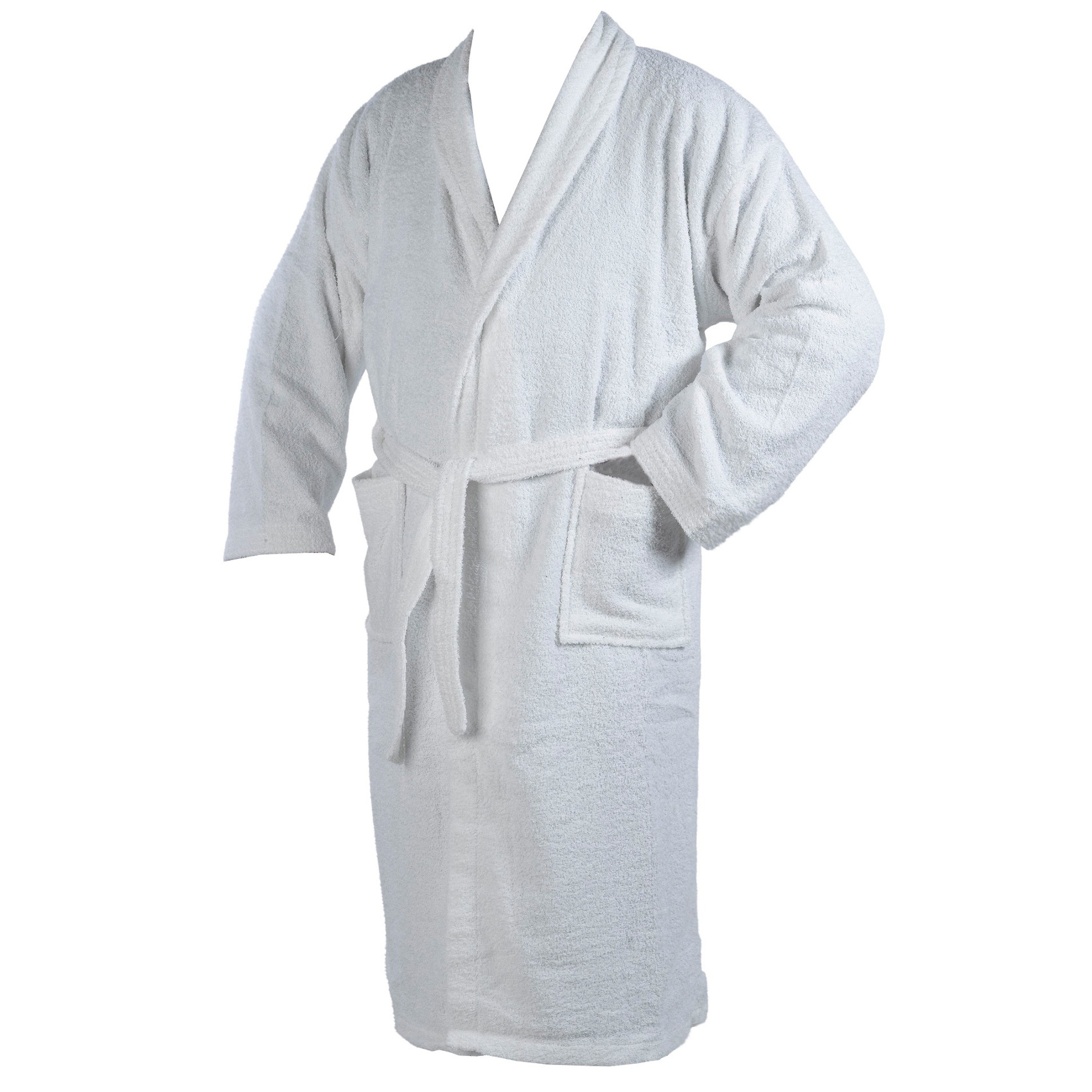 Dressing Gown 100 Cotton Terry Towelling Mens Womens Wrap Style