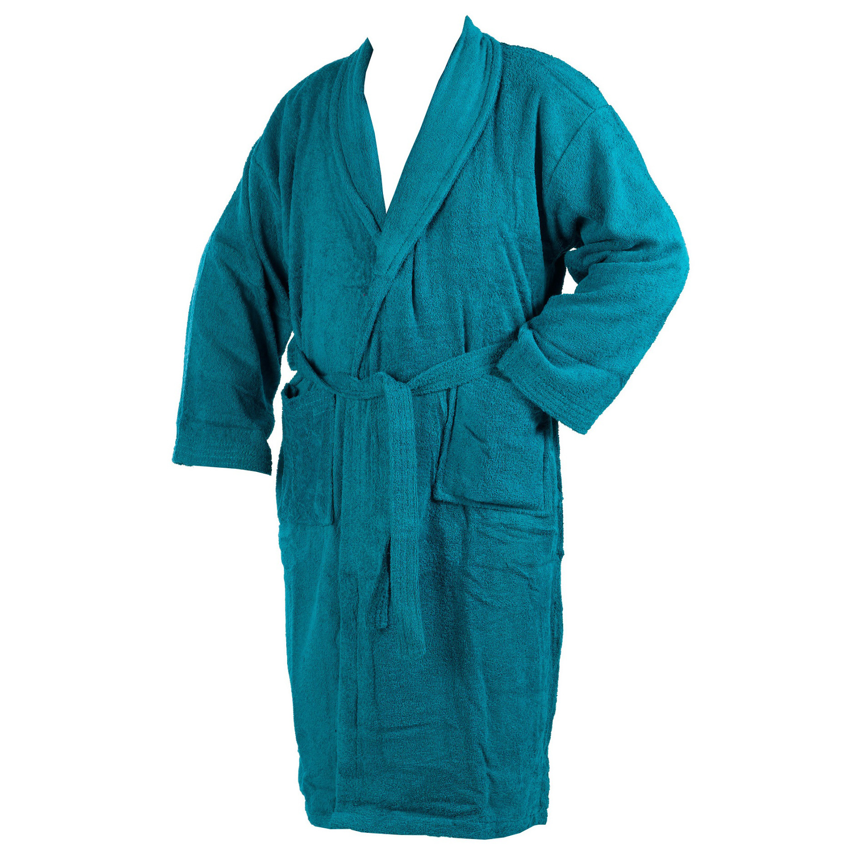 Dressing Gown 100 Cotton Terry Towelling Mens Womens Wrap Style