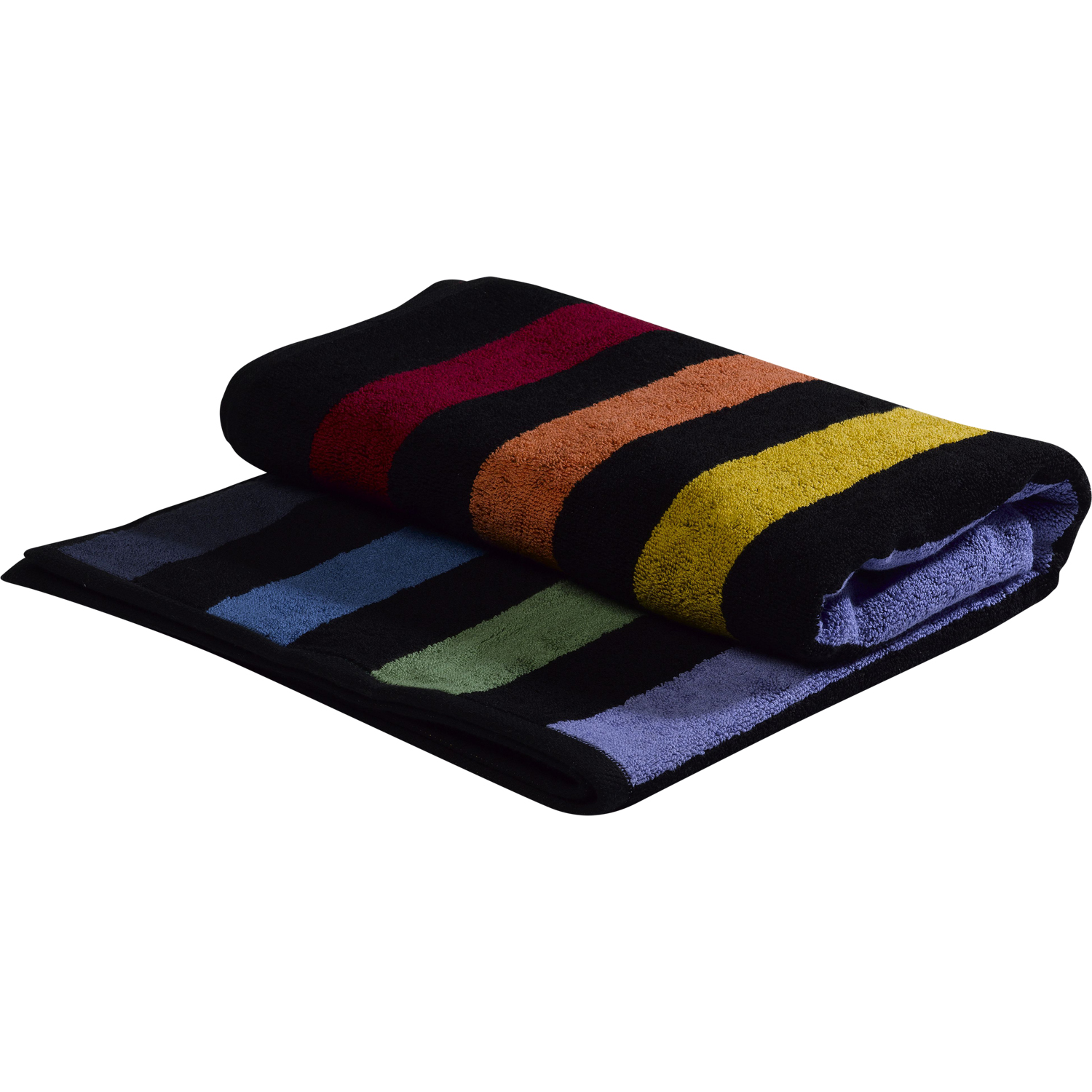 multi color beach towel