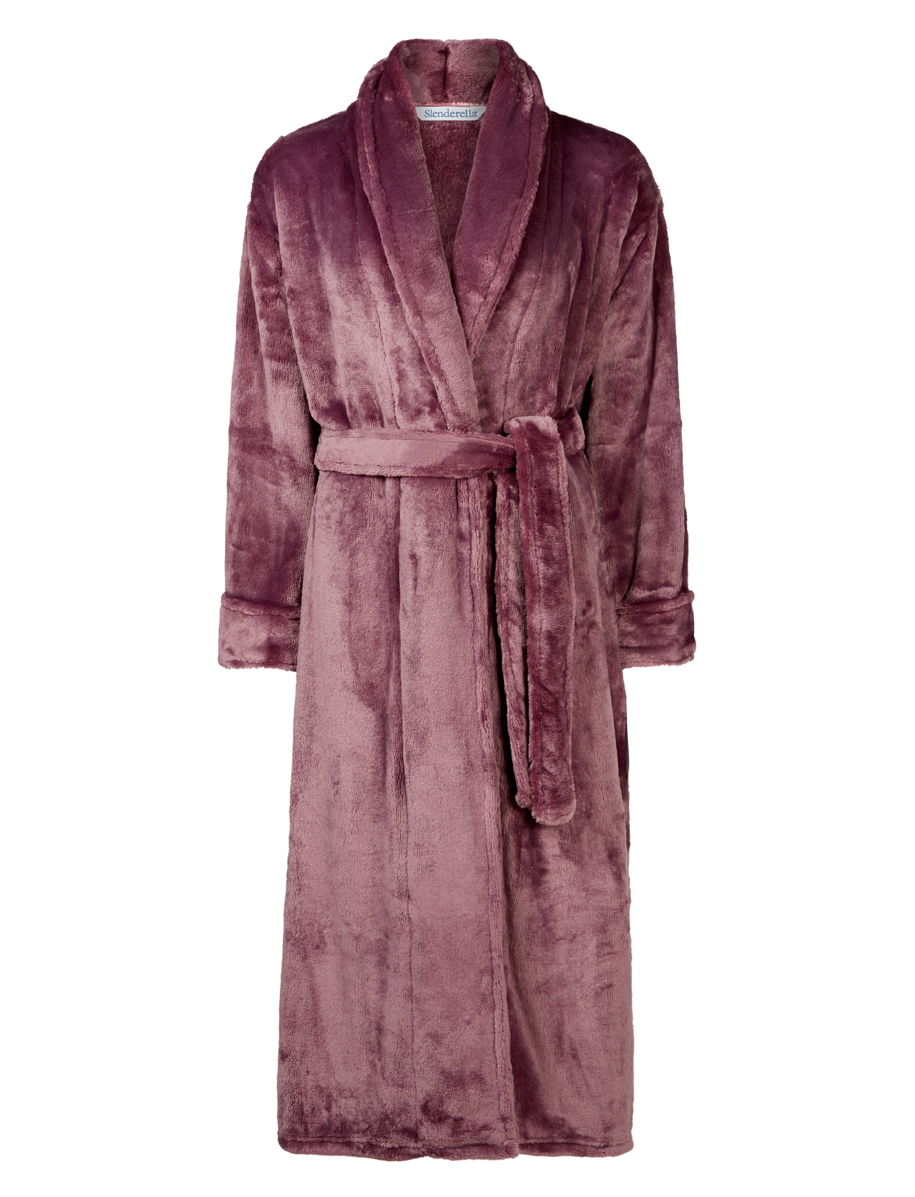Slenderella Ladies Super Soft Thick Fleece Dressing Gown Shawl Collar
