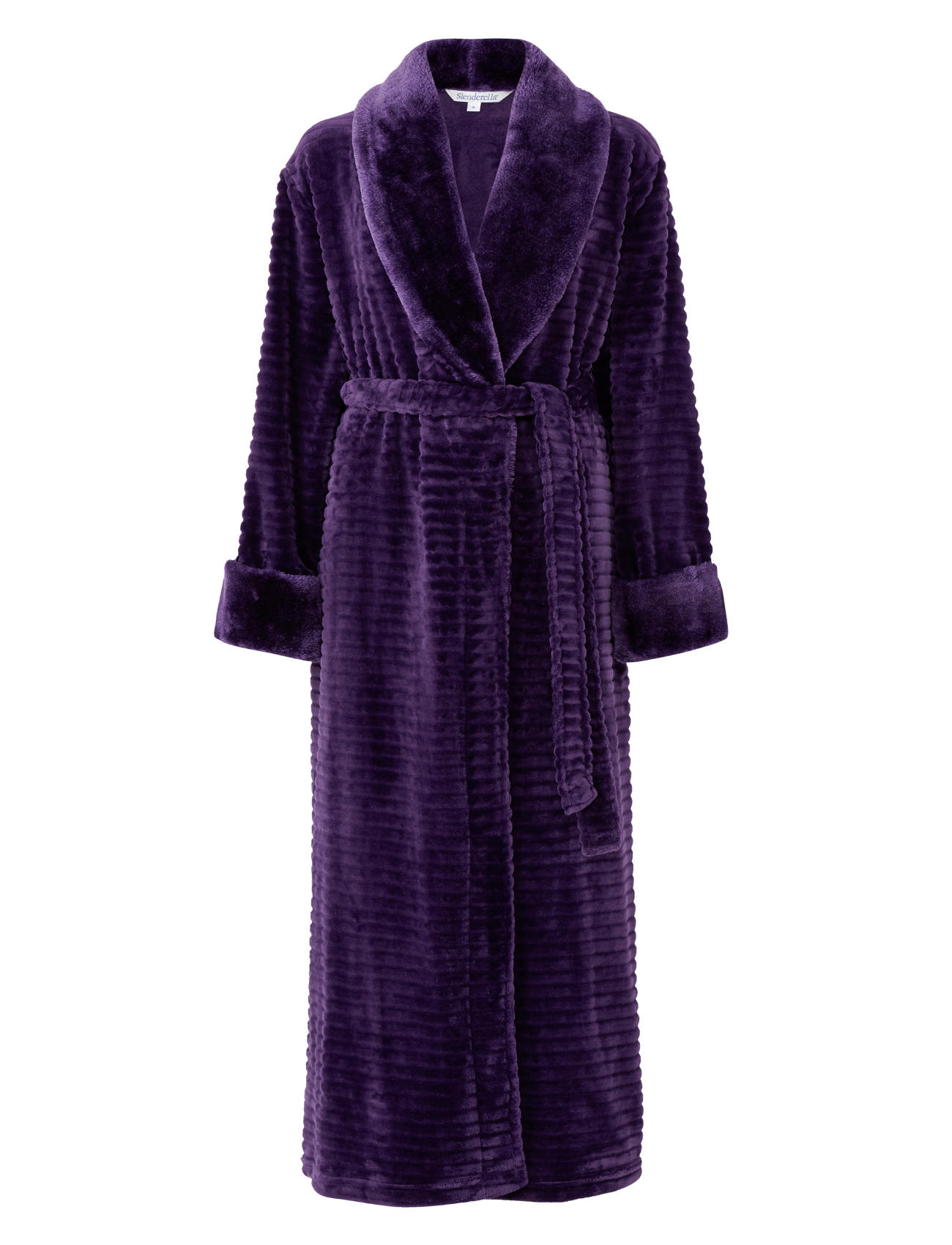 fur gown robe