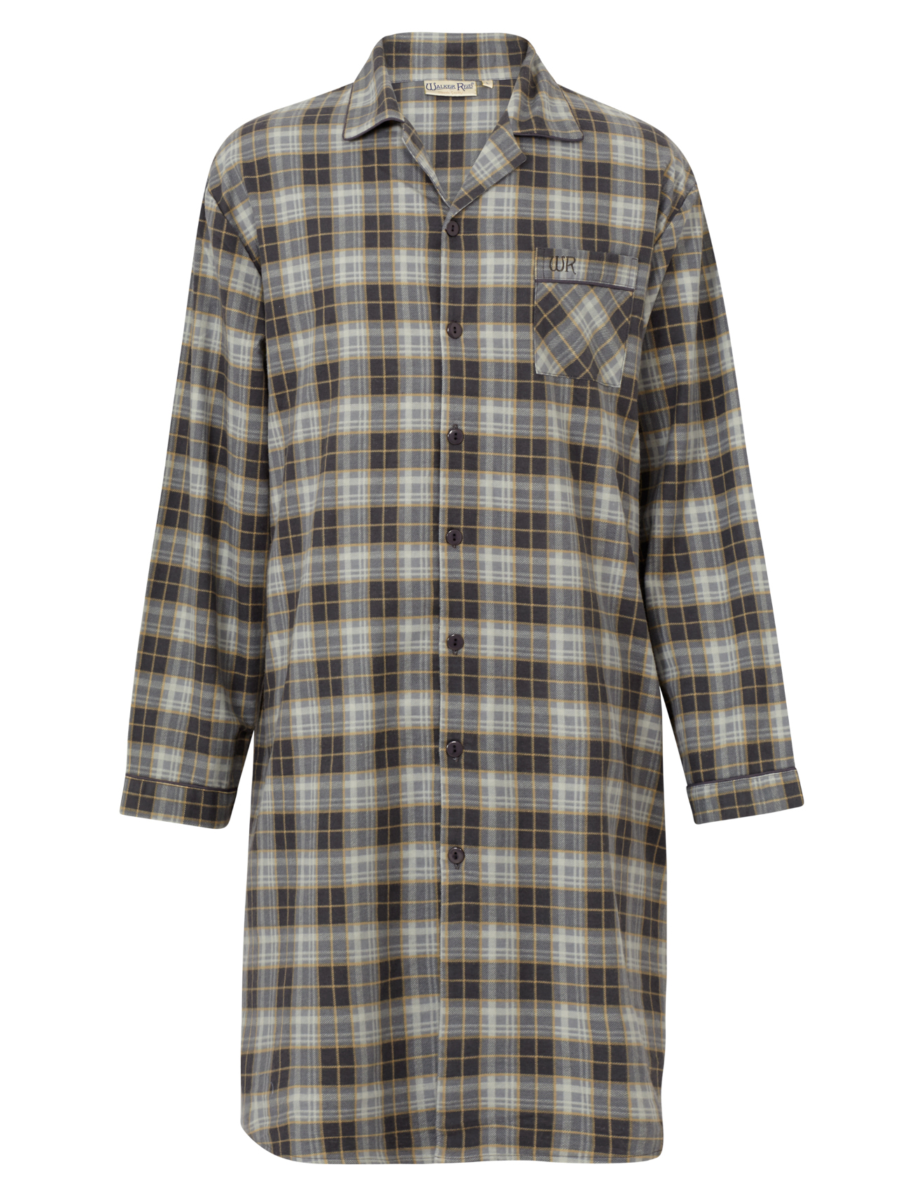 mens button down nightshirt