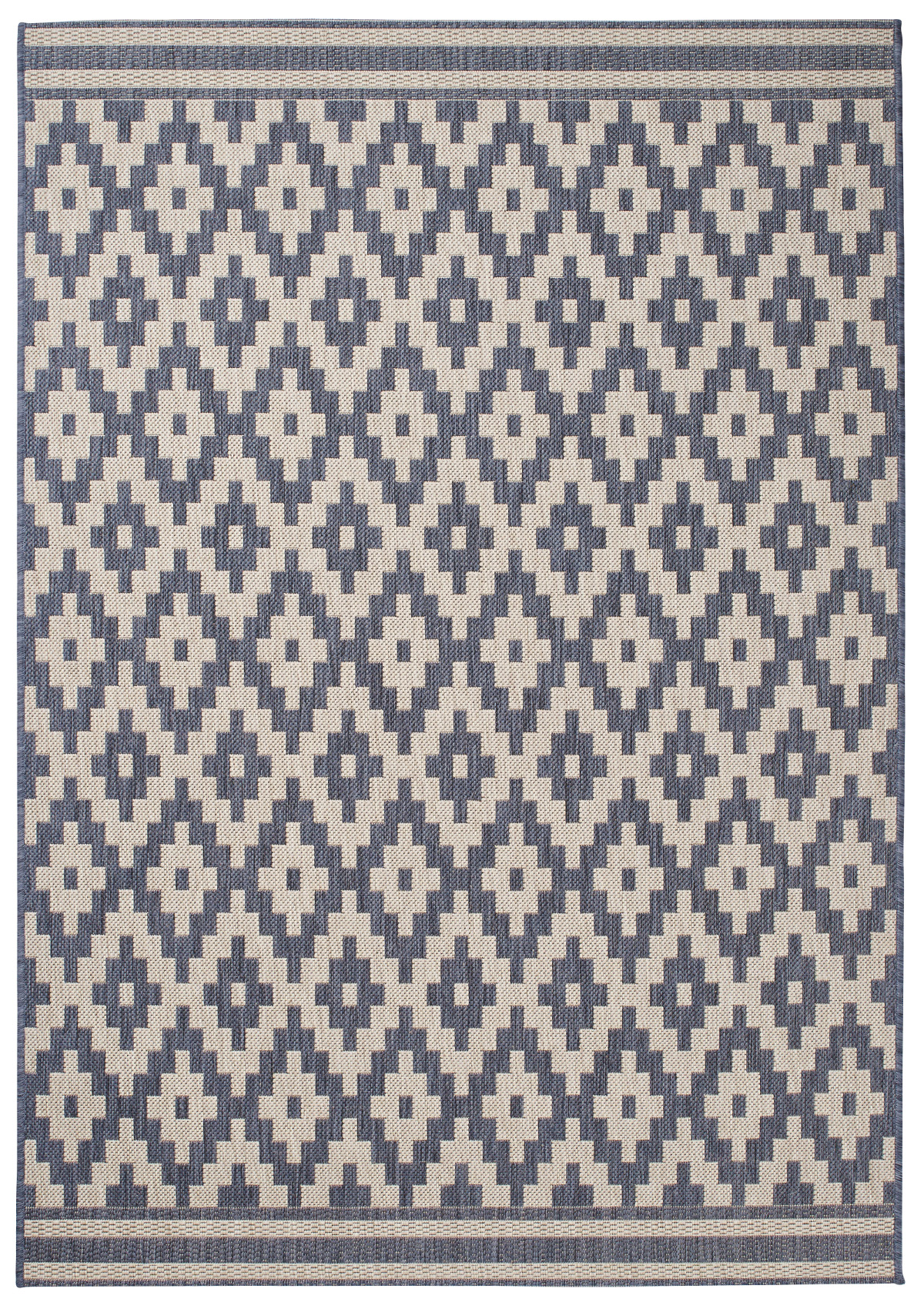 Diamond Design Rug Durable Flat Weave Polypropylene Stain Resistant Diamond Design Rug Durable Flat Weave Polypropylene Stain