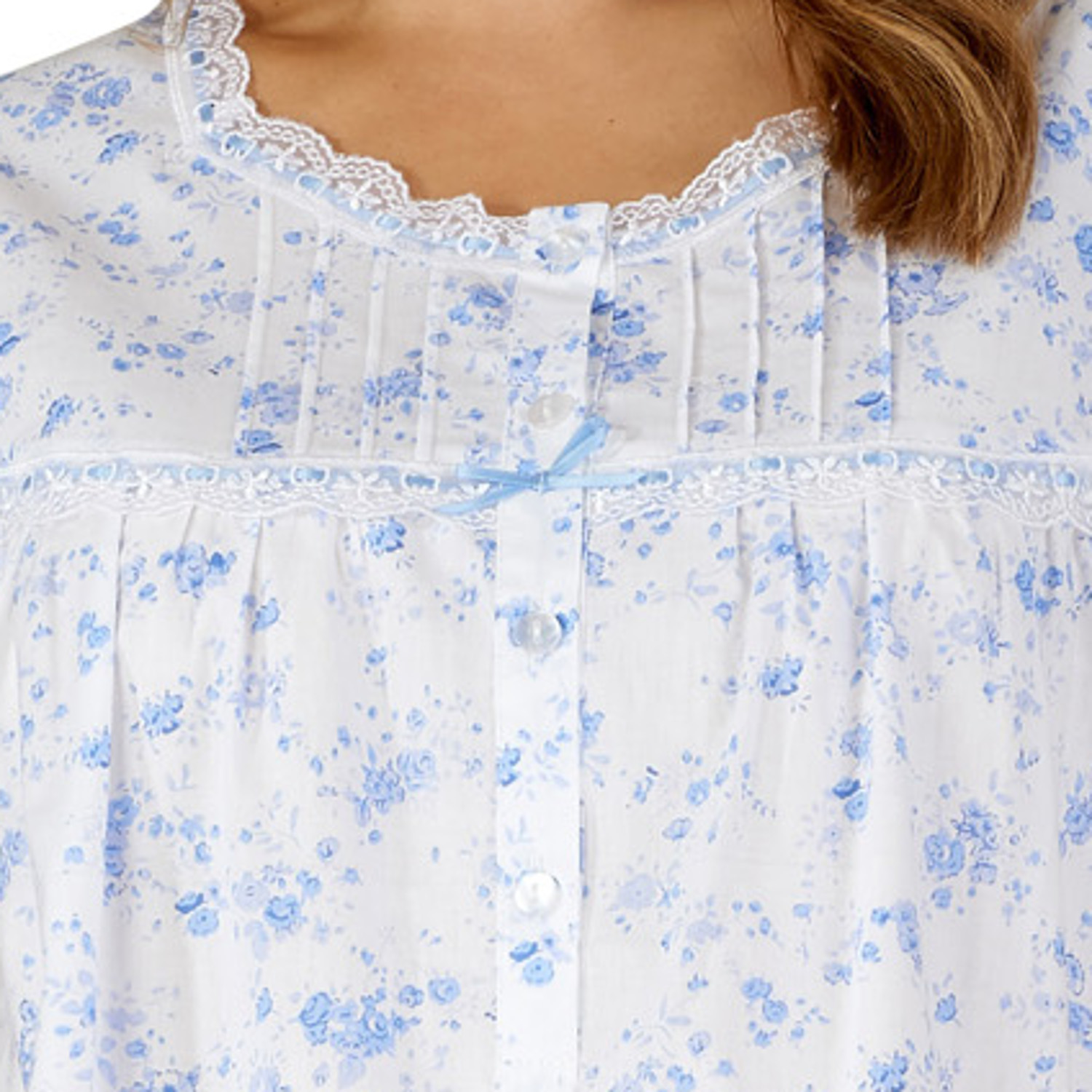 full button front nightdress