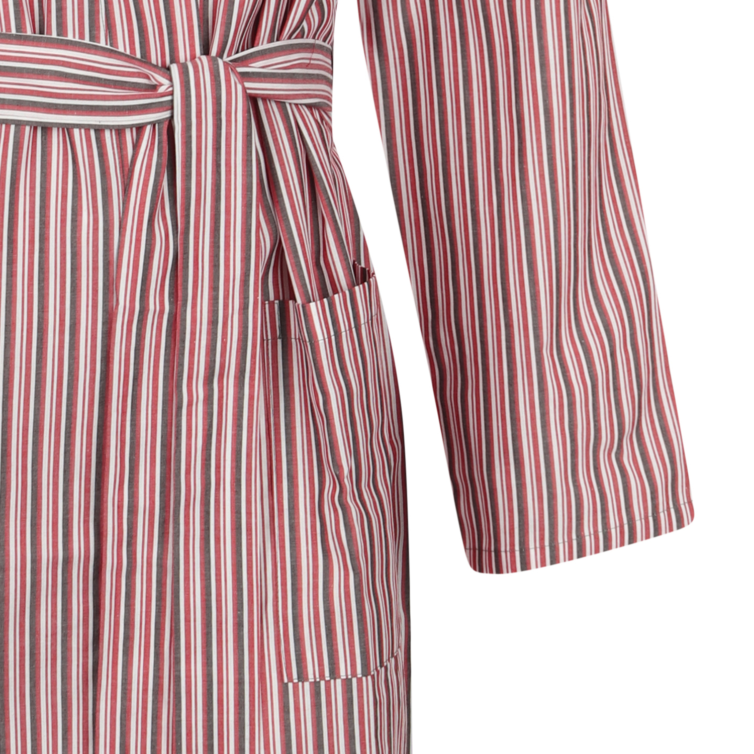 mens striped bathrobe