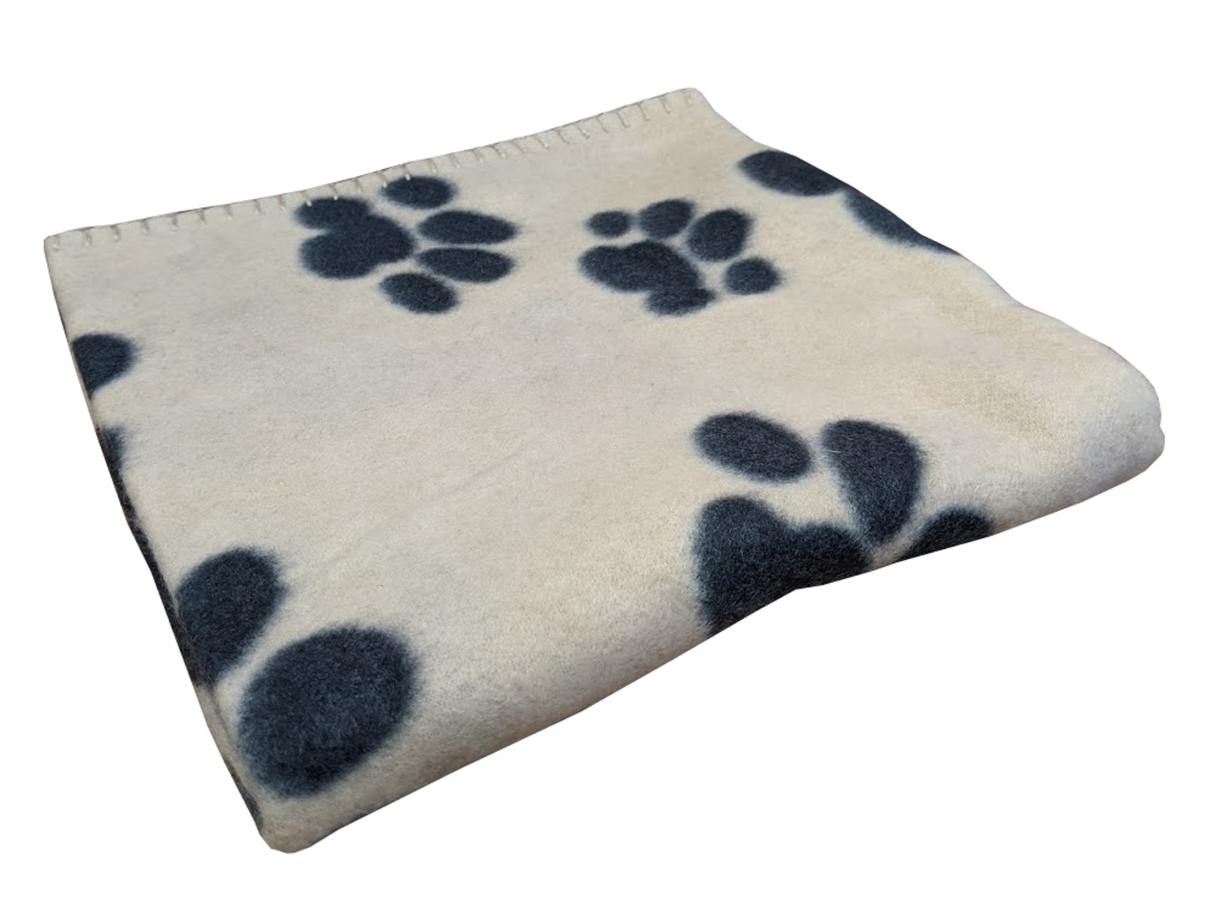 Paw Print Fleece Pet Comforter Blanket 70cm x 100cm (2 Colours