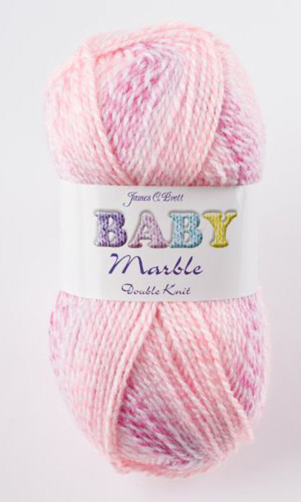 Baby Marble Double Knit DK Yarn James Brett Soft Acrylic Knitting Wool 100g B...
