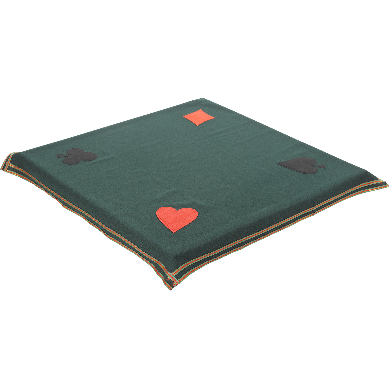 Green Baize Bridge Poker Tablecloth Casino Card Gaming Table Cover 34.5