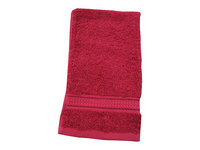 View Item Face Cloth Bathroom Flannel - Plain Dye Cotton (Burgundy)