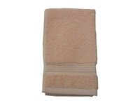 View Item Face Cloth Bathroom Flannel - Plain Dye Cotton (Peach)