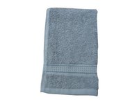 Face Cloth Bathroom Flannel - Plain Dye Cotton (Silver)