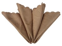 View Item Damask Rose Pack Of 4 Napkins Beige