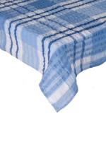 View Item Seersucker Square Tablecloth 50 x 50" (Blue)