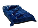 View Item Soft Faux Mink Blanket Large Double Bed Size Fleece Throw 200x240 Dolphin Design