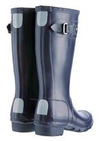 Hunter Wellington Boots Junior Sizes (Navy Blue)