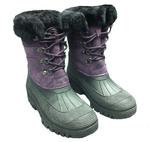 View Item Winter Muck Boots Lace-Up (Purple)