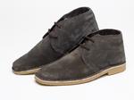 Mens Suede Desert Boots - Watsons Lace Casual Chukka Boots (Brown)