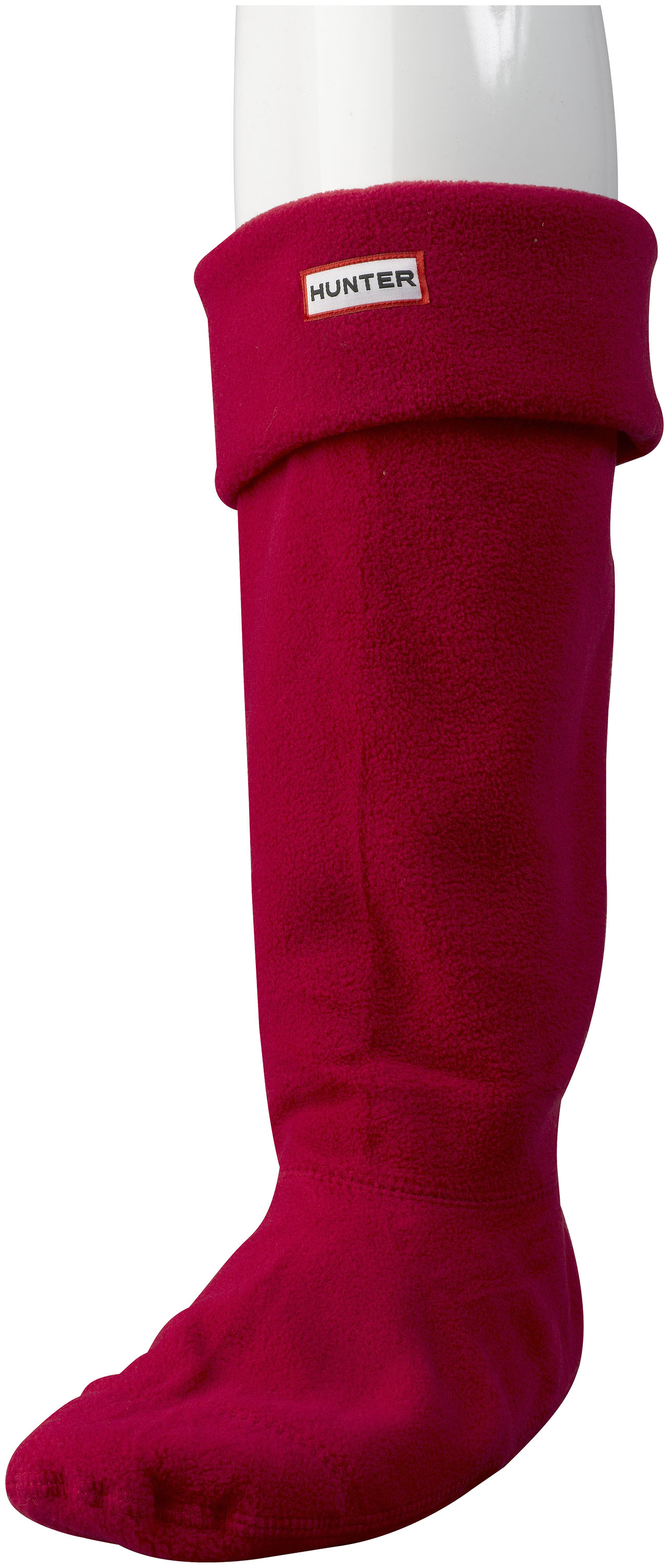 Original Tall Hunter Ladies Mens Plain Fleece Hunter Wellie Socks Boot