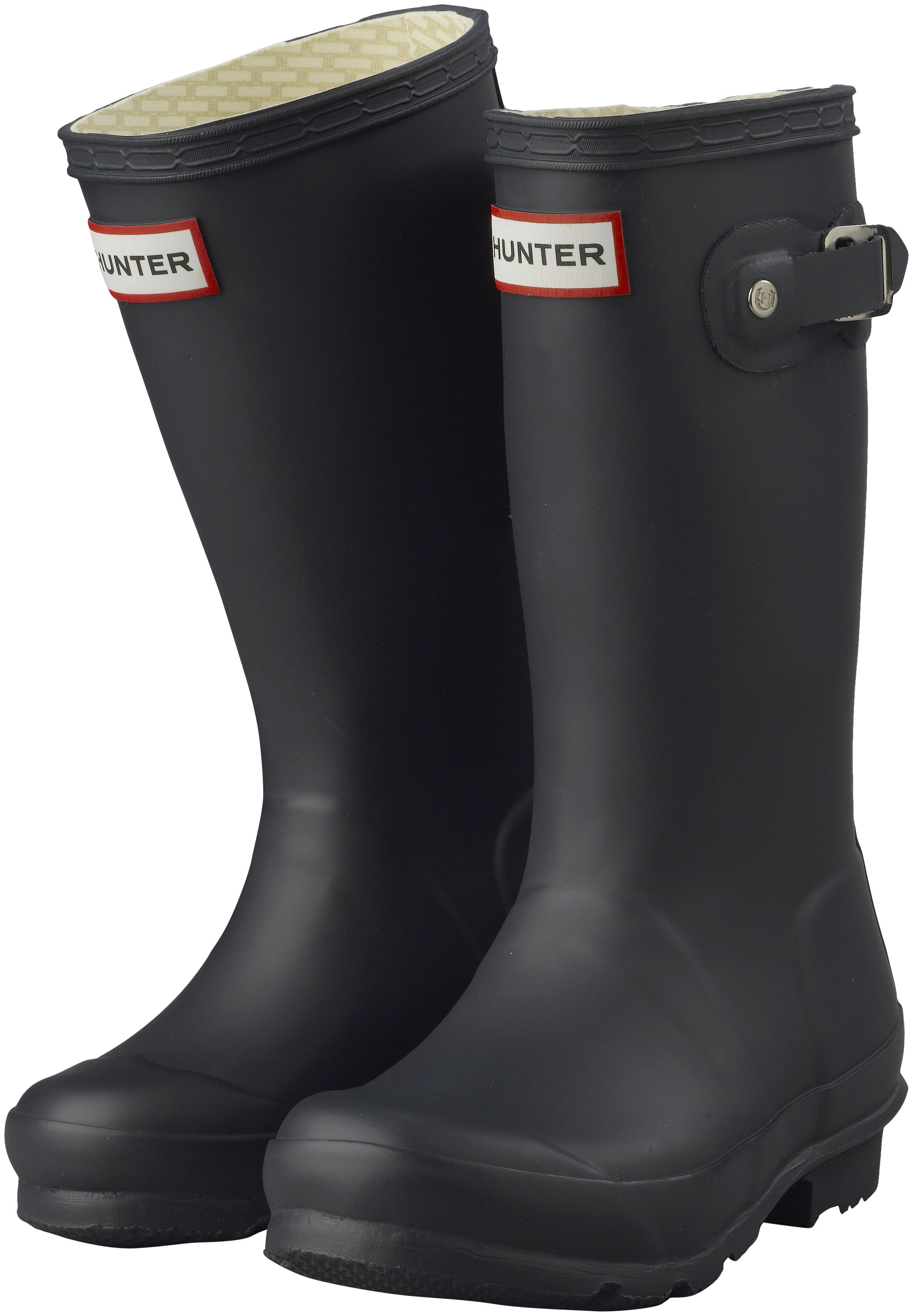 hunter wellies lined