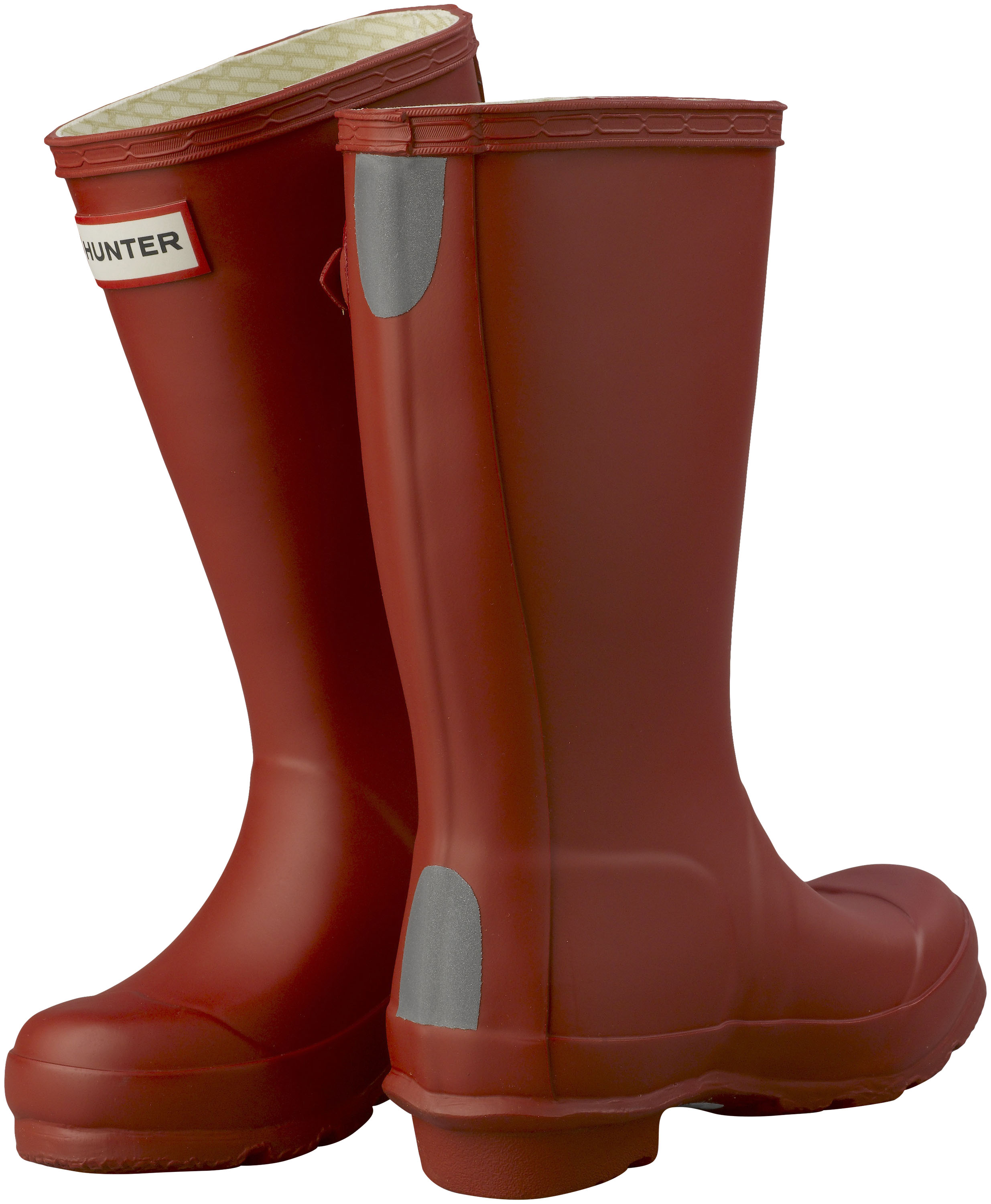Girls Boys Hunter Wellies Kids Original Rubber Rain Wellington Boots Red