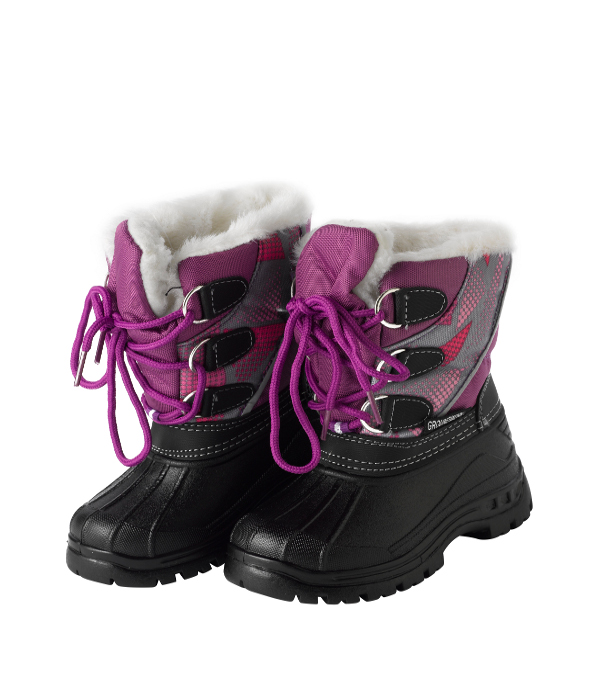 Kids Winter Snow Muck Boots Childrens Fleece Lined Velcro Outdoor Apres Ski Shoe eBay
