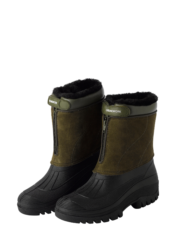 muck zip up boots