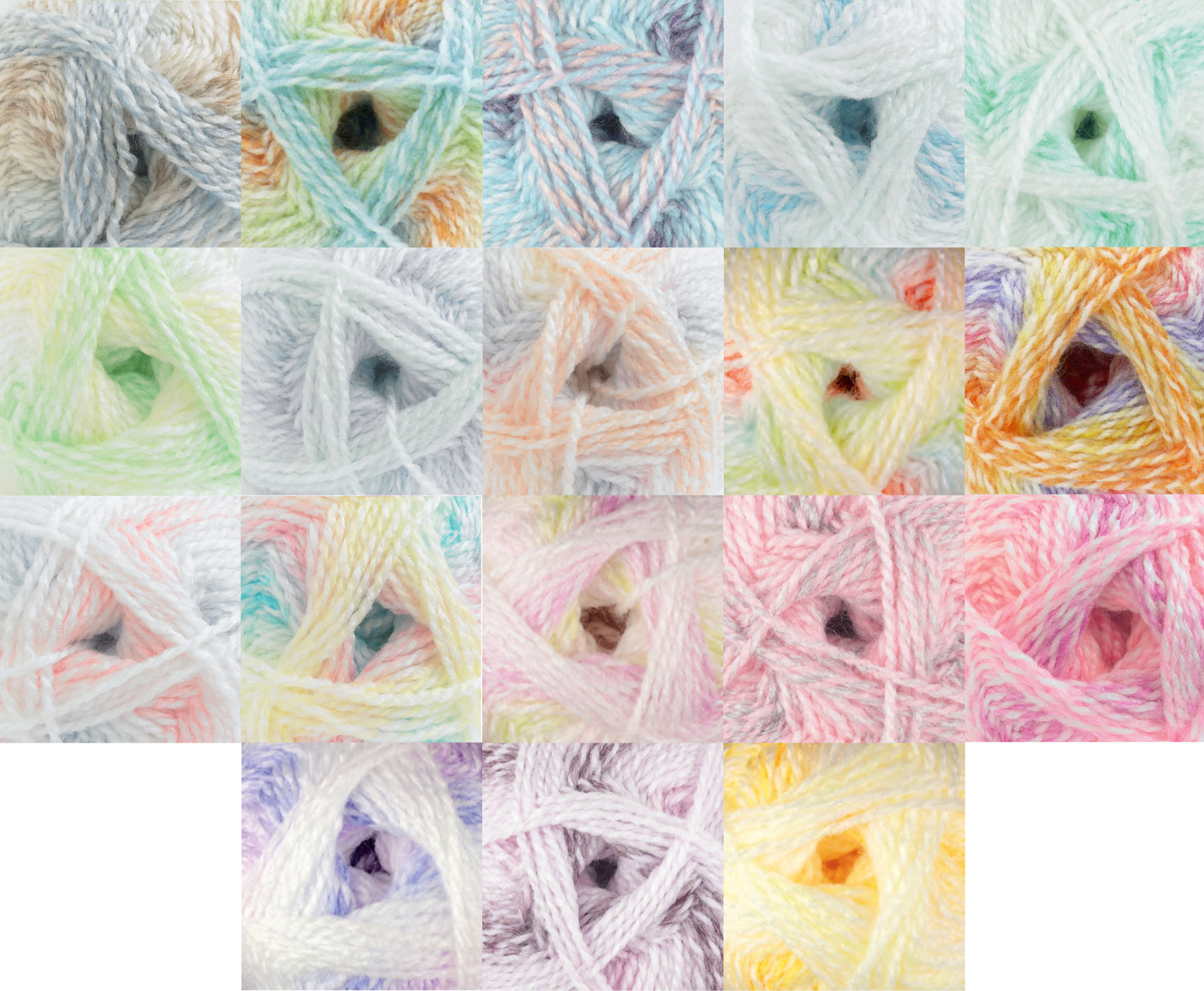 Baby Marble Double Knit DK Yarn James Brett Soft Acrylic Knitting Wool ...