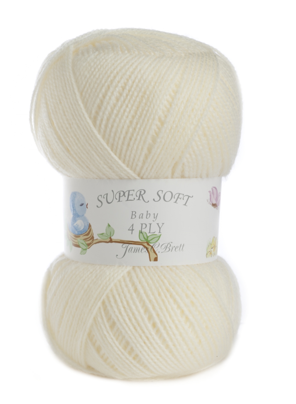 Baby 4 ply Knitting Acrylic Yarn James Brett 100g Supersoft Wool 1 or 5