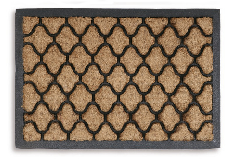 Sherpa Heavy Duty Rubber & Coir Scraper Mat Hardwearing Modern Outdoor