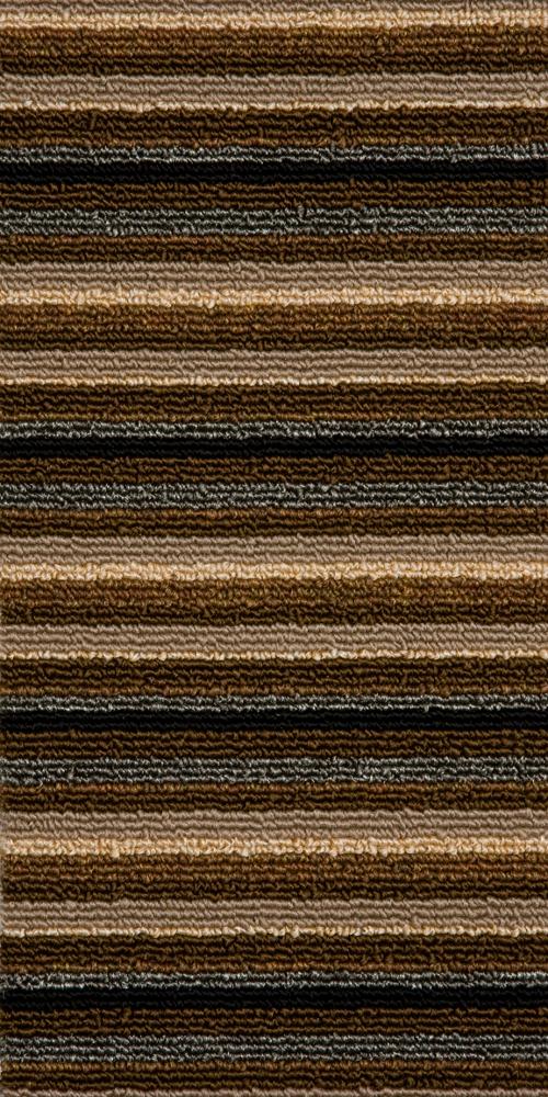 Multi Purpose IOS Striped Polypropylene Rug Hardwearing Machine